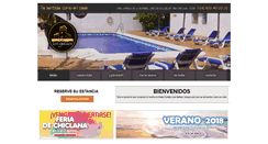 Desktop Screenshot of hotelcortijolosgallos.com